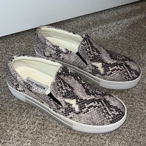Steve Madden Snakeskin Sneakers
